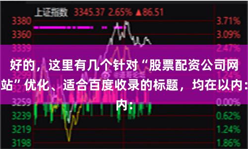 好的，这里有几个针对“股票配资公司网站”优化、适合百度收录的标题，均在以内：